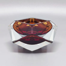 Load image into Gallery viewer, Copia del 1960s Gorgeous Amber Ashtray or Catchall by Flavio Poli for Seguso. Made in Italy Madinteriorart by Maden
