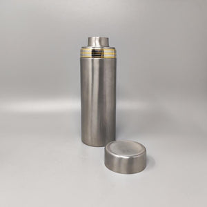 Copia del 1960s Gorgeous Stainless Steel Cocktail Shaker with Ice Bucket by Arne Jacobsen for Stelton (Not a replica) Madinteriorart by Maden