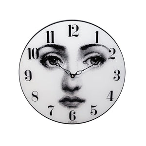 Copia del 1960s Wall Clock in Murano Glass by "Cà Dei Vetrai". Made in Italy Madinteriorart by Maden