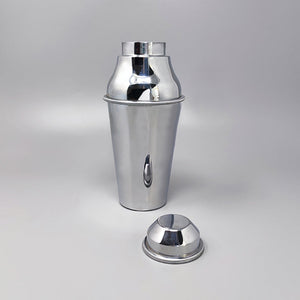 Copia del 1970s Gorgeous MEPRA Cocktail Shaker in Stainless Steel. Made in Italy Madinteriorart by Maden