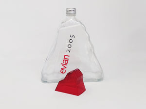 Evian Empty Big Water bottle Limited Edition designed by Paul Smith Madinteriorart by Maden