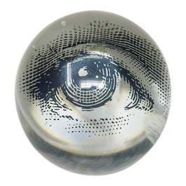 Fornasetti Astonishing Vintage Crystal Sphere 1968 Madinteriorartshop by Maden