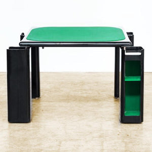 Game Table designed by Pierluigi Molinari for Pozzi Milano Made in Italy 1970 Madinteriorart by Maden