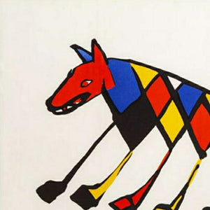 Original Astonishing Alexander Calder "Beastie" Lithograph 1974 Madinteriorart by Maden
